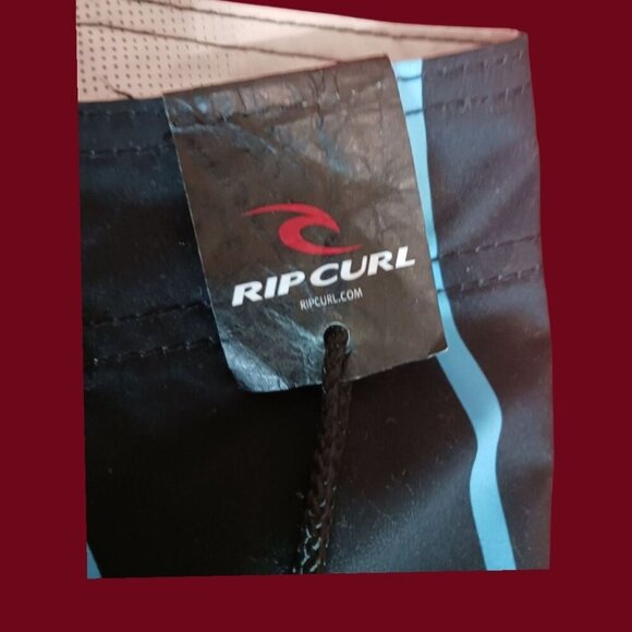 Rip Curl Mens Fanning Eagle Pro Boardshort Blue & Black Size 34 - Picture 6 of 13